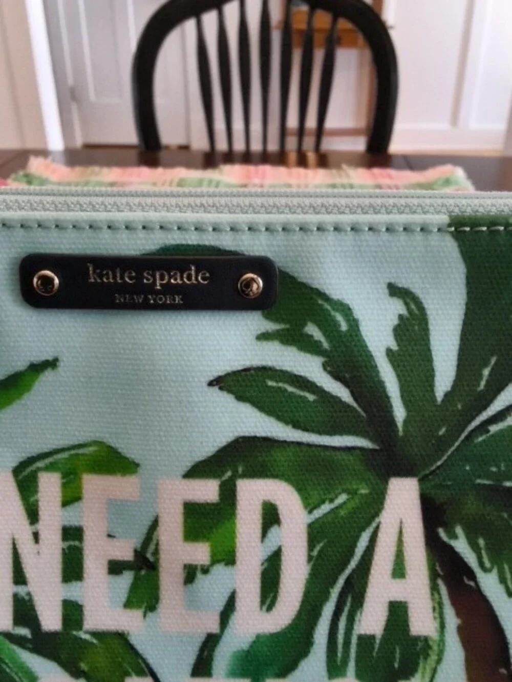Kate Spade I Need A Vacation Gia Pouch